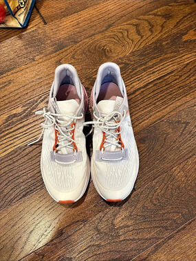 On Cloudnova Flux Athletic Shoes White & Pink US W8